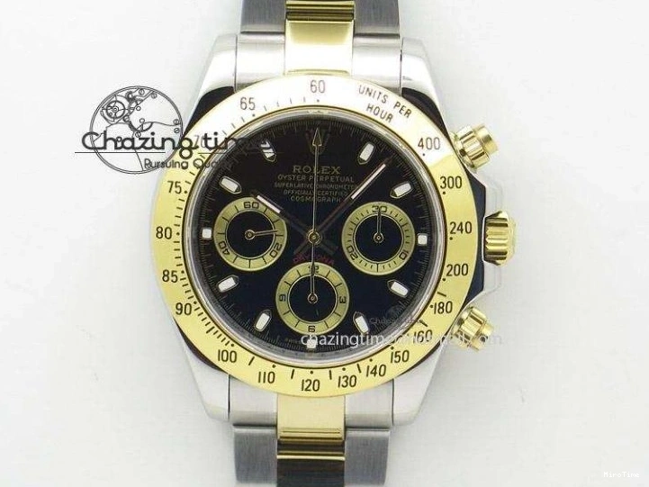 MiroTime 0320 Packable Day Date 40 YG 228238 THBF 1:1 Best Edition Black Crystal Dial on President Bracelet VR3255 V3 (Gain Weight) 378